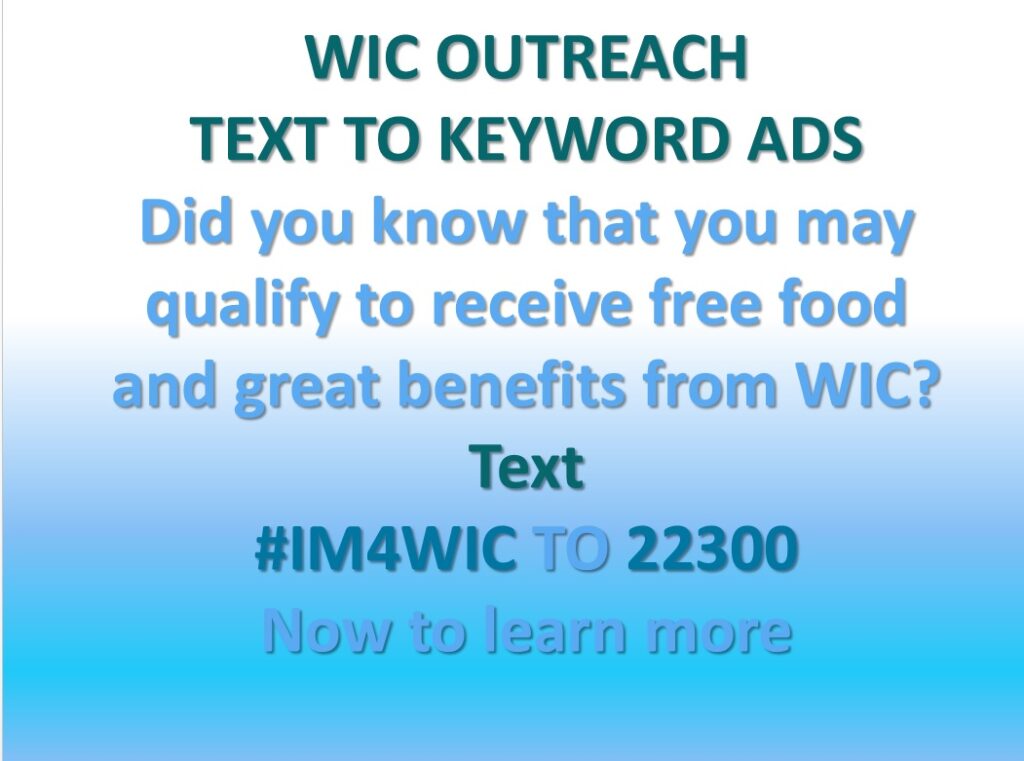 Text to Keyword for WIC